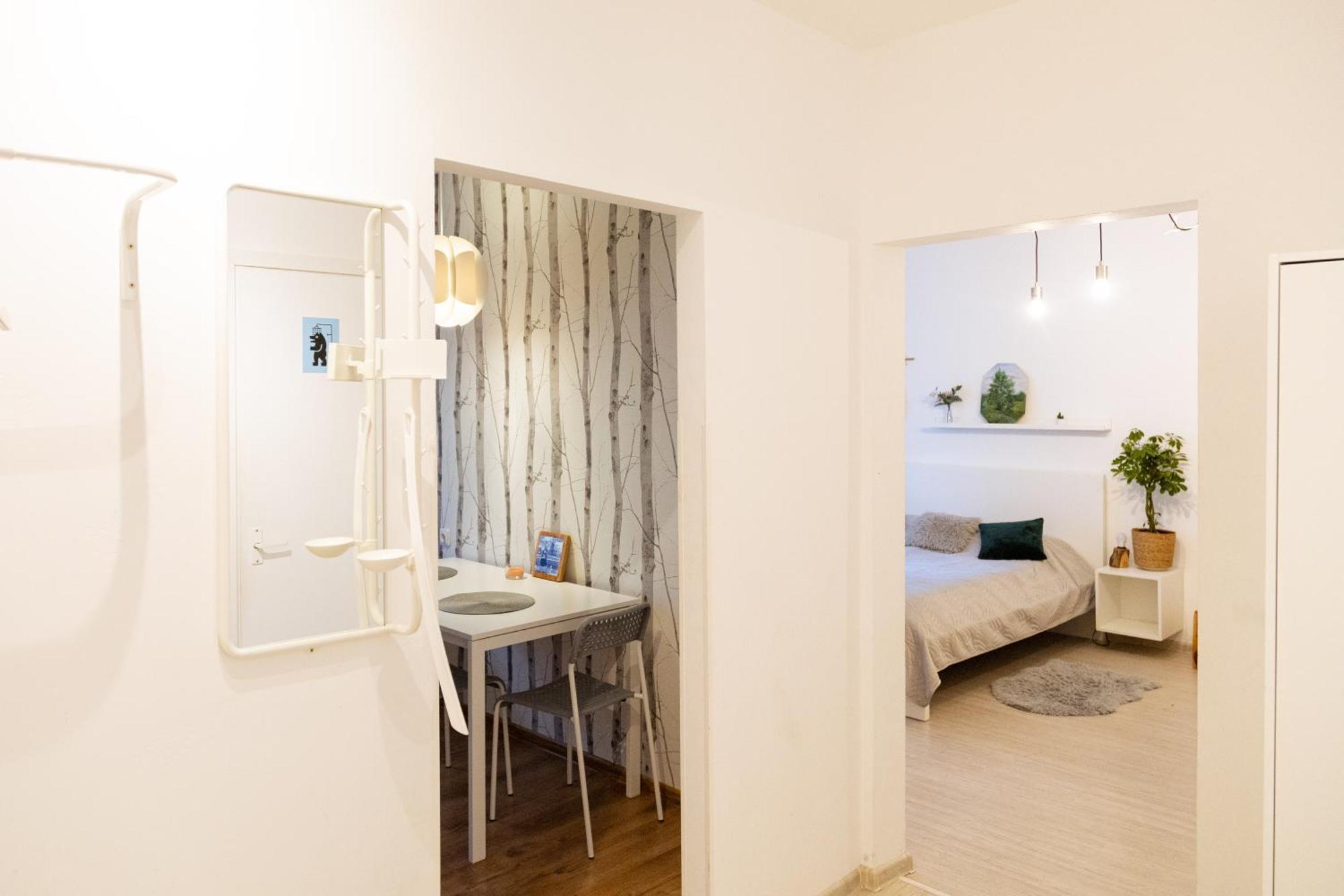Visaginas Flat White Apartment Exterior photo